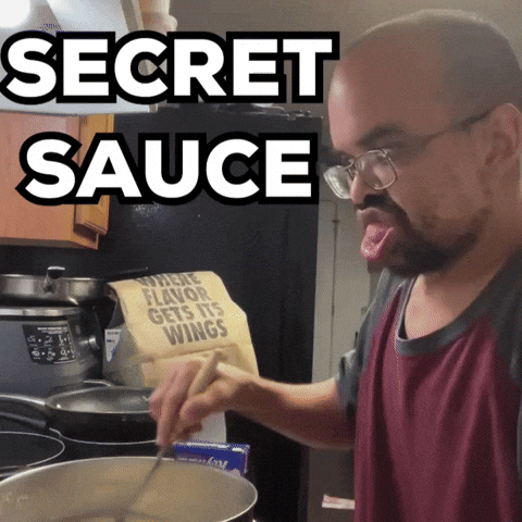 Sauce Secret Sauce GIF