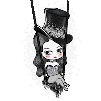 Flying Moulin Rouge Sticker