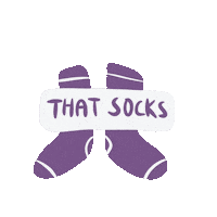 Angry Socks Sticker