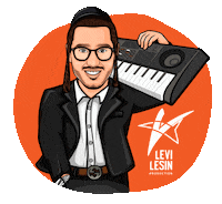 Levi Lesin Sticker by Levi Lesin Productions