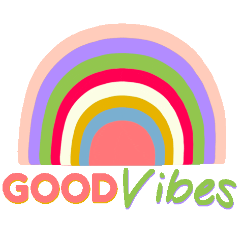 Happy Good Vibes Sticker by Dita W. Yolashasanti