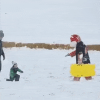 Snowboarding Snow Day GIF by Rawlings Tigers