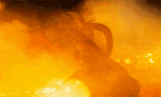 King Ghidorah GIF