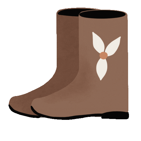 Boot Sticker by Raquel Coicev