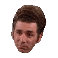 seinfeld kramer STICKER by imoji