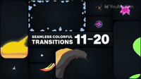 Animated Seamless Colorful Transitions 11 20