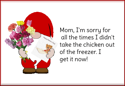 Mothers Day Gnome GIF
