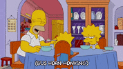 Running Late Lisa Simpson GIF by The Simpsons
