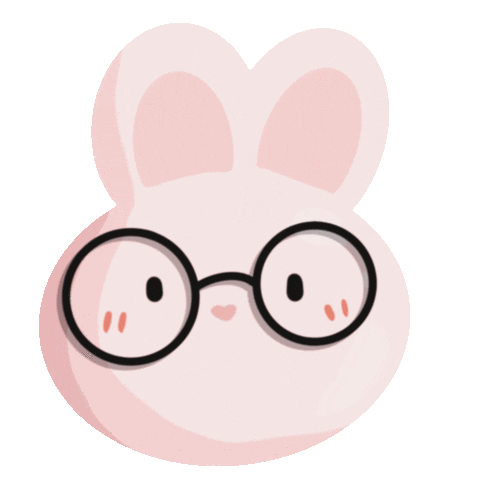 Pink Rabbit Sticker