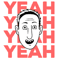 Happy Fuck Yeah Sticker