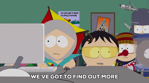 computer looking GIF by South Park 