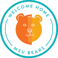 Bears Homecoming Sticker by Missouri State Residence Life