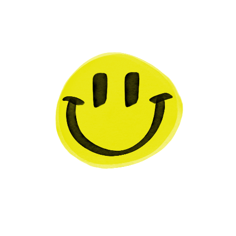 happy face Sticker by Lila Drew
