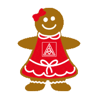 Christmas Gingerbread Sticker by IG Metall