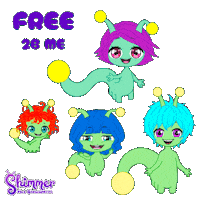 Glow Up Main Character Sticker by ShimmertheGlowworm