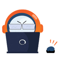 Serious Corona Sticker by Jet Commerce