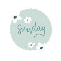 hxnrxke love blue flower weekend Sticker