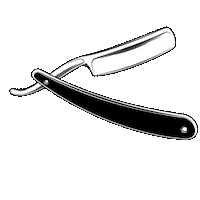 Hair Barber Sticker by The Gentlemans Quarters