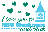 Oklahoma Love Sticker by Northeastern State University