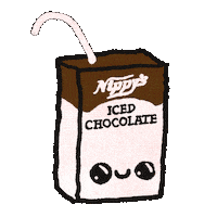 Chocolate Milk Sticker by Kev Lavery