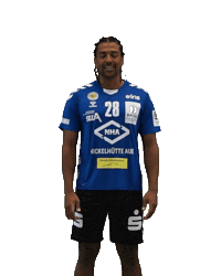 EHVaue yes goal win handball Sticker