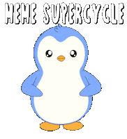 Crypto Penguin Sticker by Pudgy Penguins