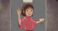 Studio Ghibli Wave GIF
