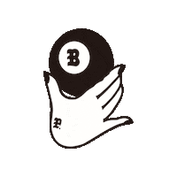 Billiards 8Ball Sticker by PAINT&BUFF
