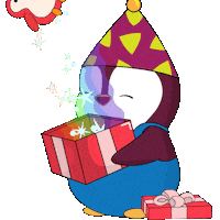 Party Celebration Sticker by Pudgy Penguins