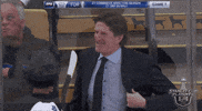 ice hockey laughing GIF by NHL