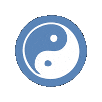 vintagesupplyclothing yin yang ying yang vintage supply vintage supply clothing Sticker