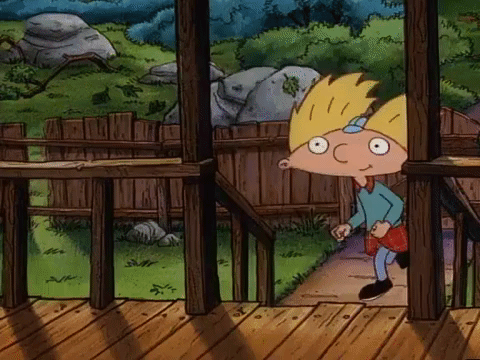 hey arnold nicksplat GIF