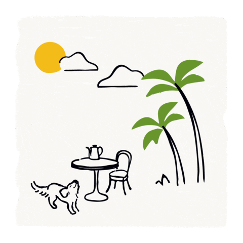 Community Dining Sticker by Old Pasadena