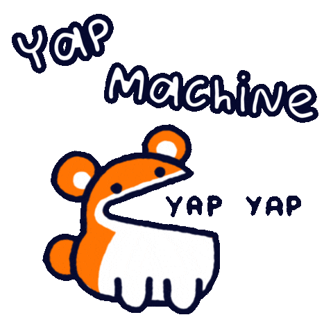 Talk Too Much Sticker Sticker