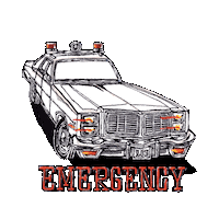 Classic Car Animation Sticker