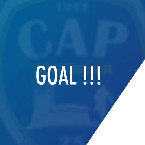 Goal Cap GIF by CA Pontarlier