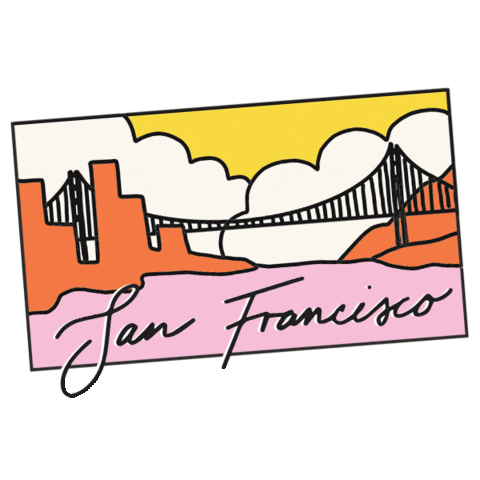 martinamartian usa america us san francisco Sticker