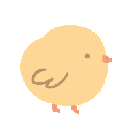 Baby Bird Sticker by zandraart