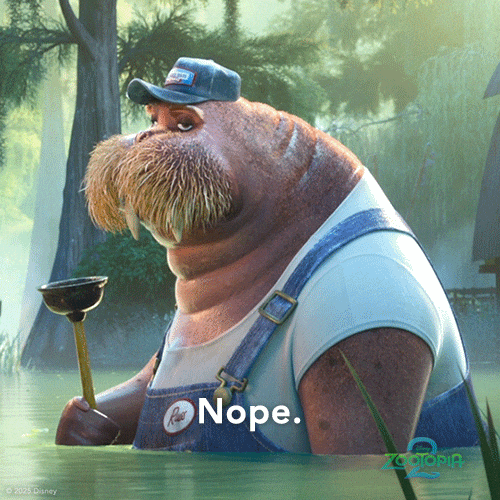 No Way Zootopia2 GIF by Walt Disney Animation Studios