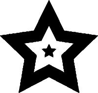 Summer Star Sticker by Zappa