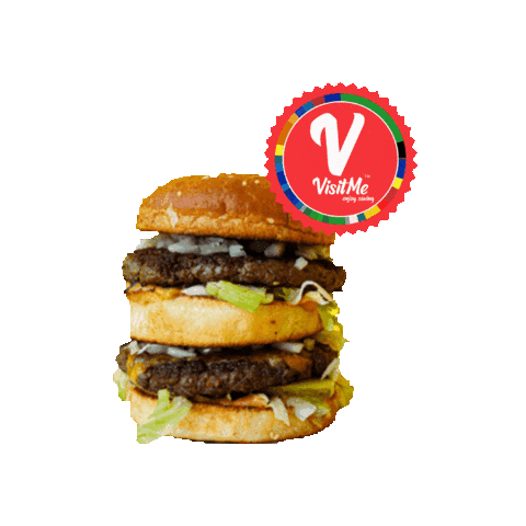 Burger Sticker by VisitMe.Hu