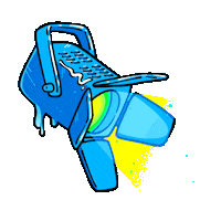 Sticker Lights Sticker by Fringe Festival Wellington