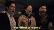 Scared Scream GIF by CBS