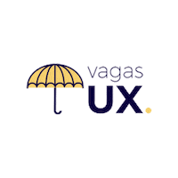 vagasux design comunidade uxdesign guarda-chuva Sticker