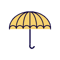 vagasux design ux comunidade guarda-chuva Sticker