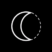 Shankixixi night moon 月 月亮 GIF