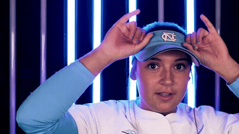 Carolina Unc Softball GIF by UNC Tar Heels