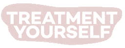 treat yourself Sticker by Byrdie Beauty
