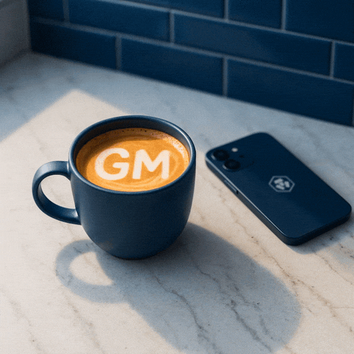 Good Morning Coffee GIF by Crypto.com