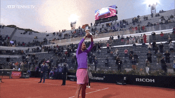 Winning Rafael Nadal GIF by Tennis TV